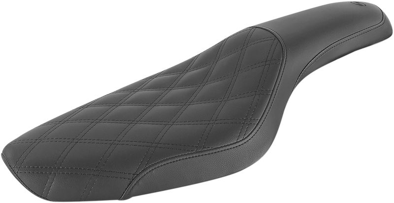 Profiler Seat - Front Lattice/Rear Smooth - Black - XL '79-'03