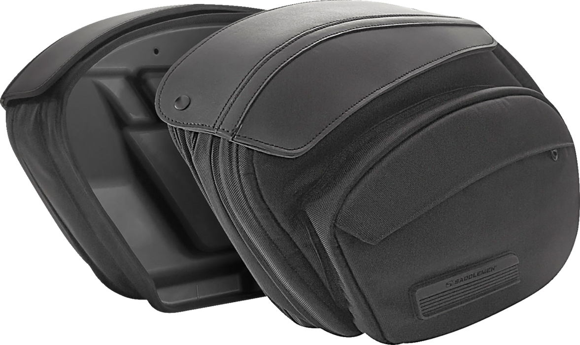 SADDLEMEN DXT SADDLEBAGS FOR M8 SOFTAIL MODELS