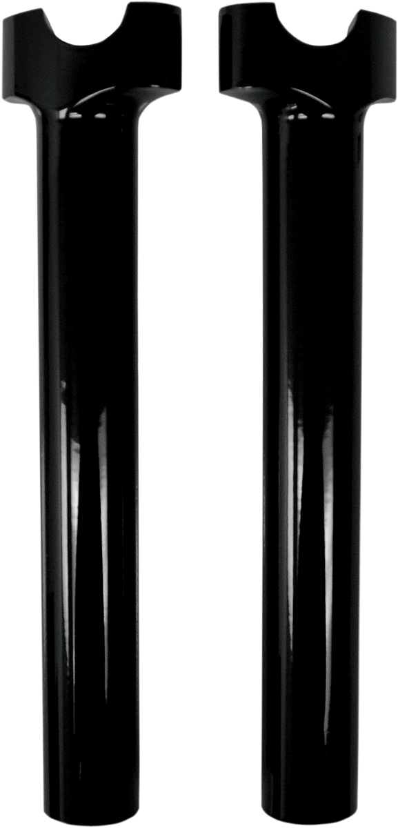Buffalo Billet Aluminum Handlebar Risers - 10" - Black