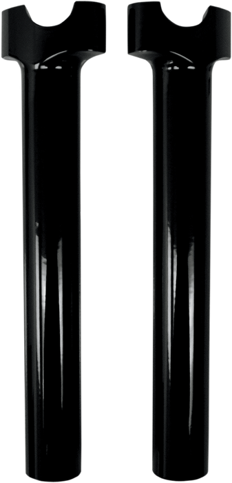 Buffalo Billet Aluminum Handlebar Risers - 10" - Black
