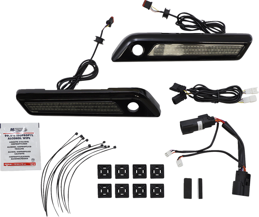 Latch Light - Saddlebag - Smoke - Black