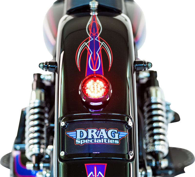 Taillight/License Plate Mount - Black