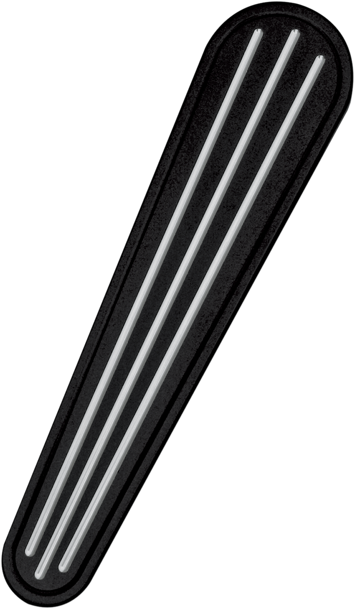 Dash Insert - Ball-Milled - Black/Silver