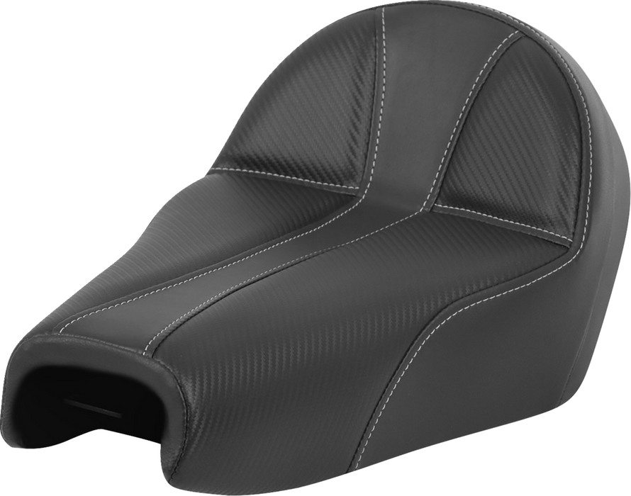 Dominator Seat - Black w/ Silver Stitching - XL '04-'22