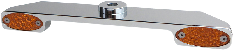 Stealth Turn Signal Bar - LED - Amber Chrome