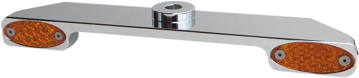 Stealth Turn Signal Bar - LED - Amber Chrome