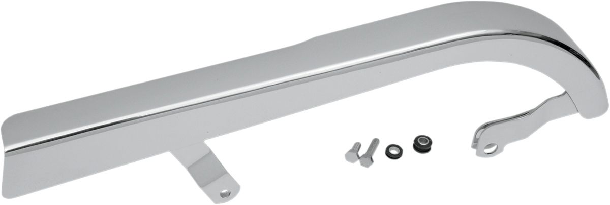 Upper Belt Guard - '07-'17 FXST/FLST - Chrome