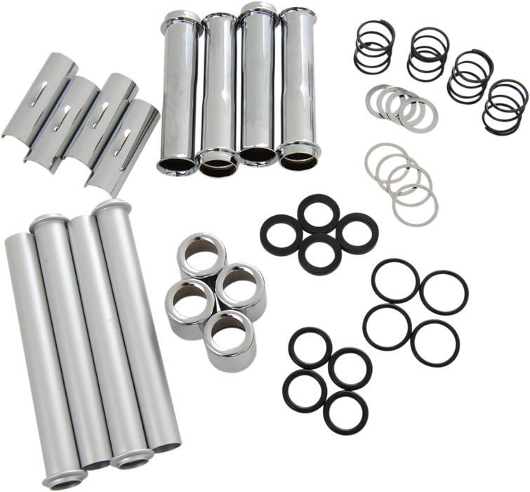 Pushrod Kit Pushrod Tube Kit - Chrome - XL — Ramjet Racing