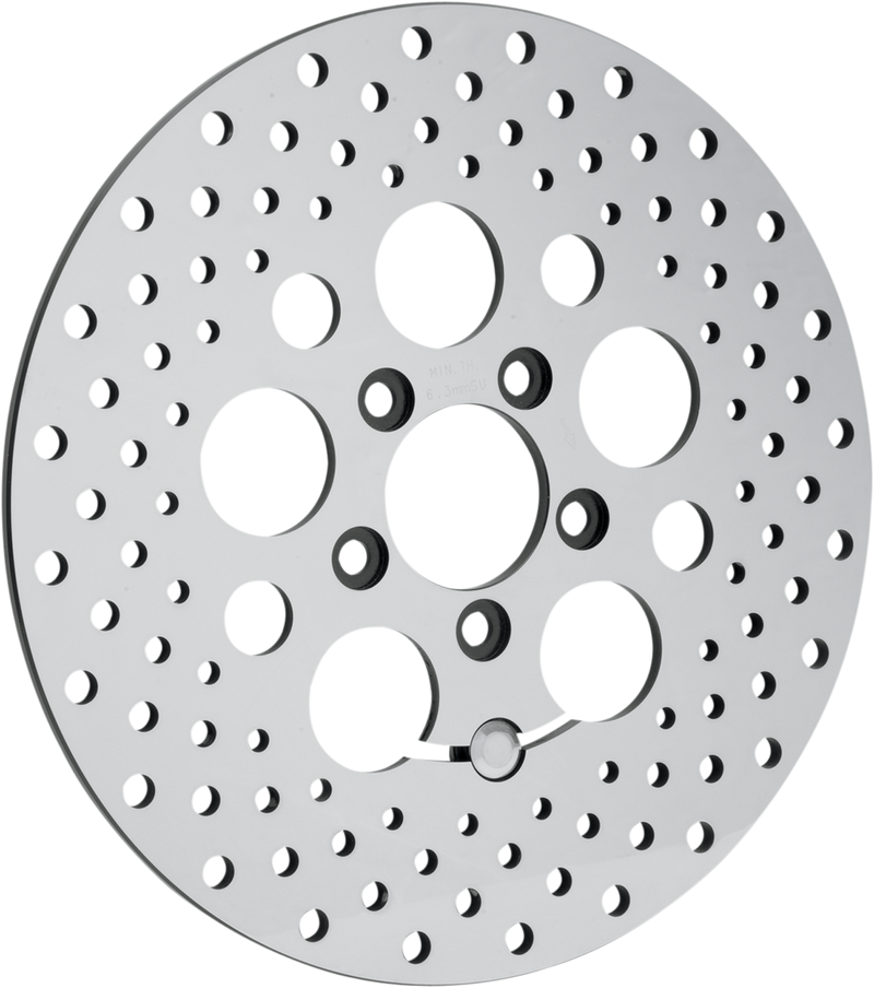 Drilled Brake Rotor - Rear - 11.8" - Touring