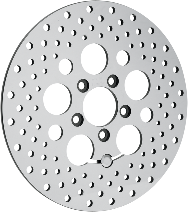 Drilled Brake Rotor - Rear - 11.8" - Touring