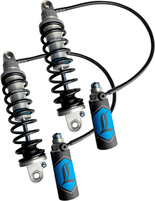 REVO ARC Remote Reservoir Shocks - 14" - Heavy Duty - Clear