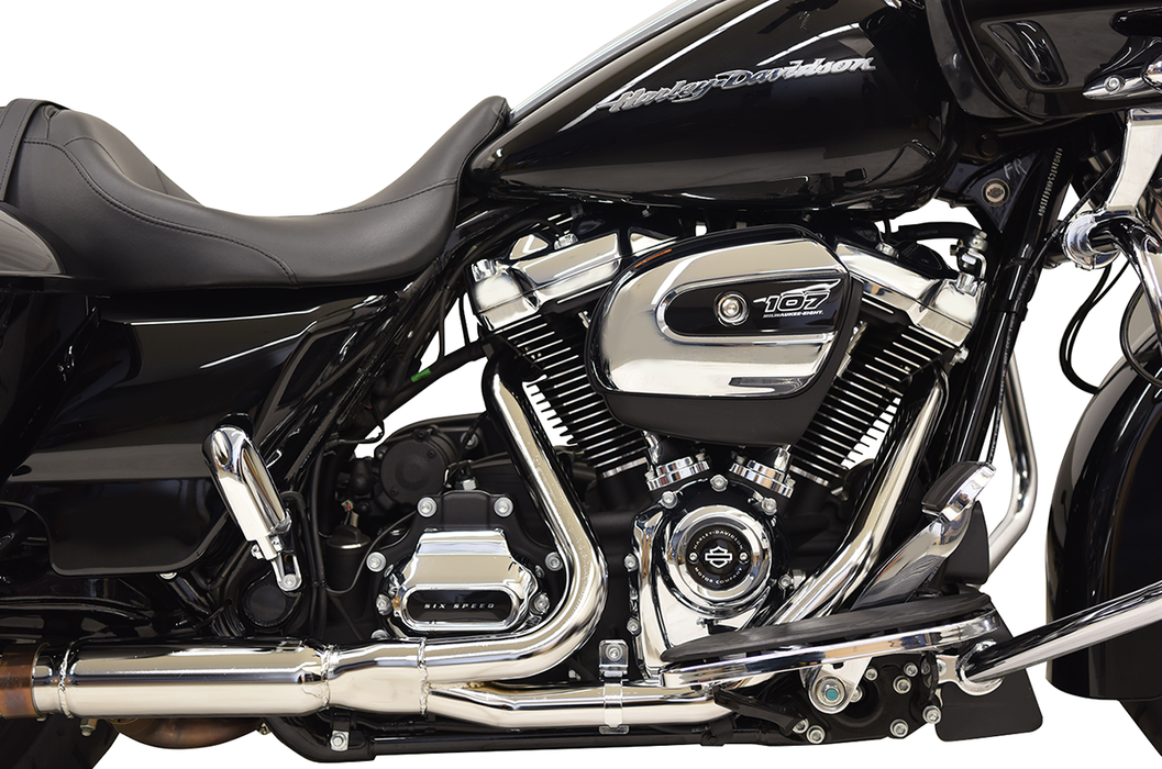 BASSANI 2X2 DUAL HEADPIPES 17+ BAGGER