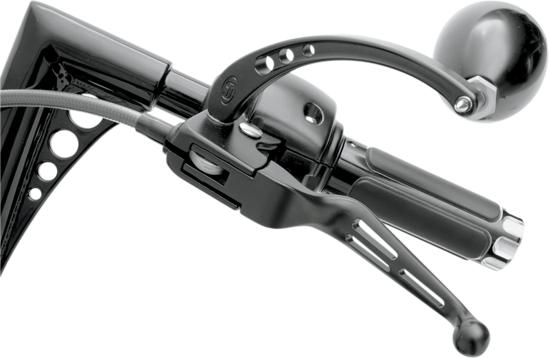 Slotted Wide Blade Lever Set - Black