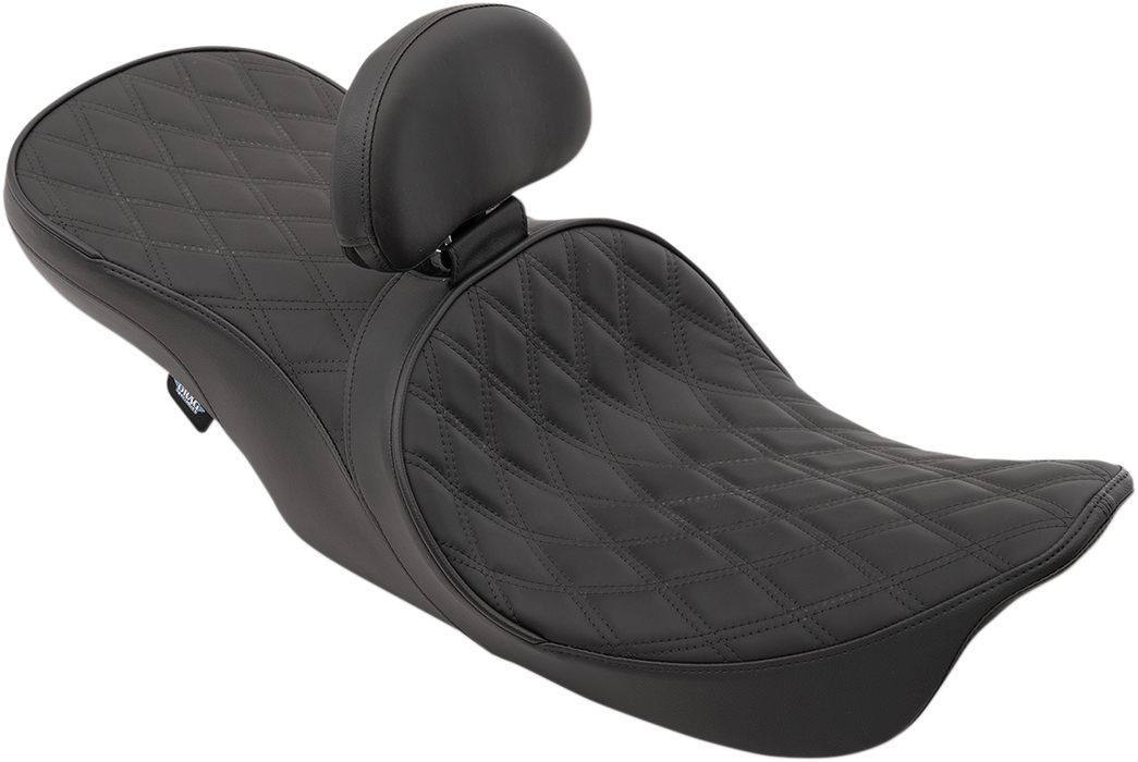 Low Forward Touring Seat - Double Diamond - FLHR/FLHX '97-'07