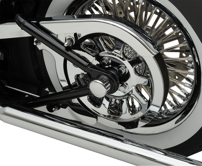 Axle Caps - Chrome - Rear - Pair