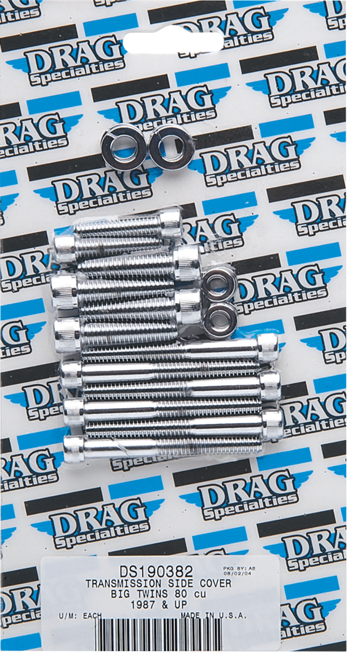 Bolt Set - Transmission Side Cover - Knurled/Socket-Head
