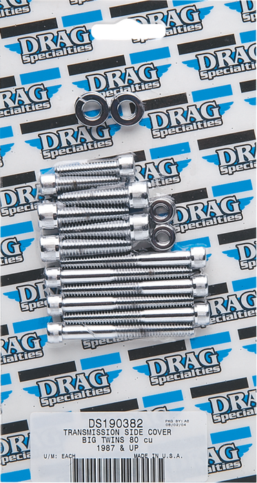 Bolt Set - Transmission Side Cover - Knurled/Socket-Head