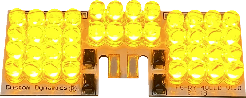 LED Fender Tip Boards - Amber