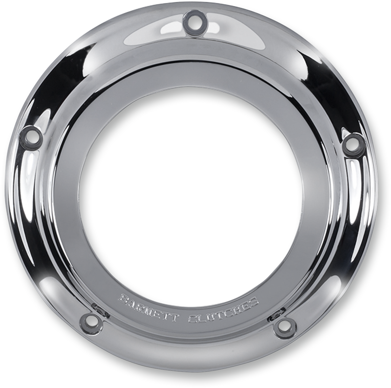 Derby Cover - Chrome/Clear - Narrow Primary FL Touring