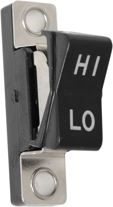 Rocker Switch - Hi/Lo - Black