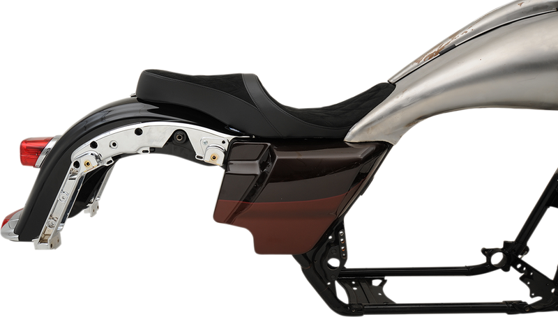 Low Touring Seat - Diamond - Razorback Tanks - FL '10-'23
