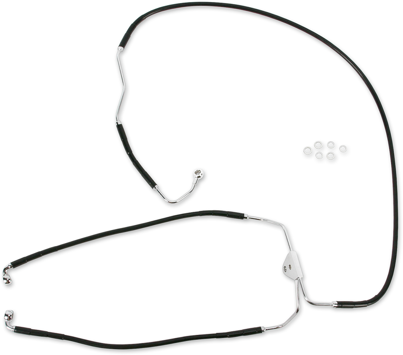 Brake Line - Front (Lower/Mid) - ABS - Black