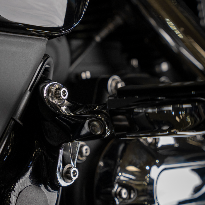 Trask Bitchin' Bolts - titanium passenger peg mount hardware.