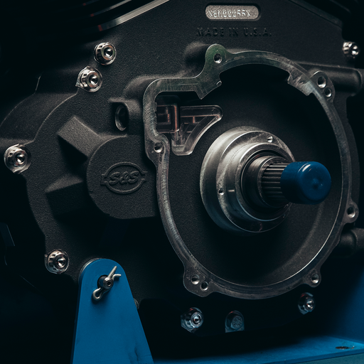 Harley Davidson M8 Crankcase with Trask Bitchin' Bolts