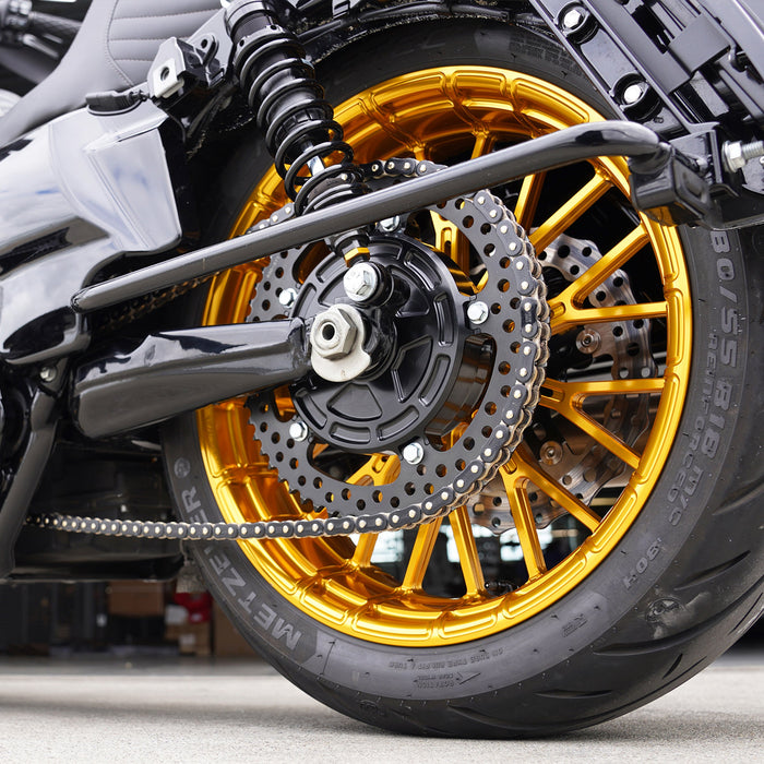 Jagged Cush Drive Chain Conversion Kit, All Black