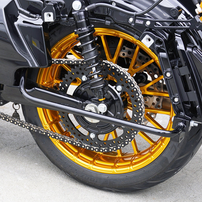 Jagged Cush Drive Chain Conversion Kit, All Black