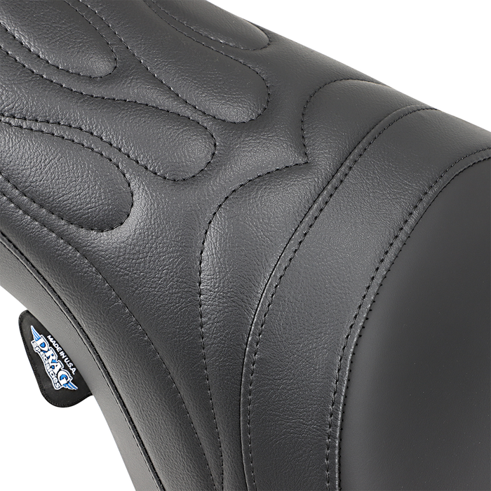 Predator Seat - Flame Stitched - FLHR/FLHX '97-'07