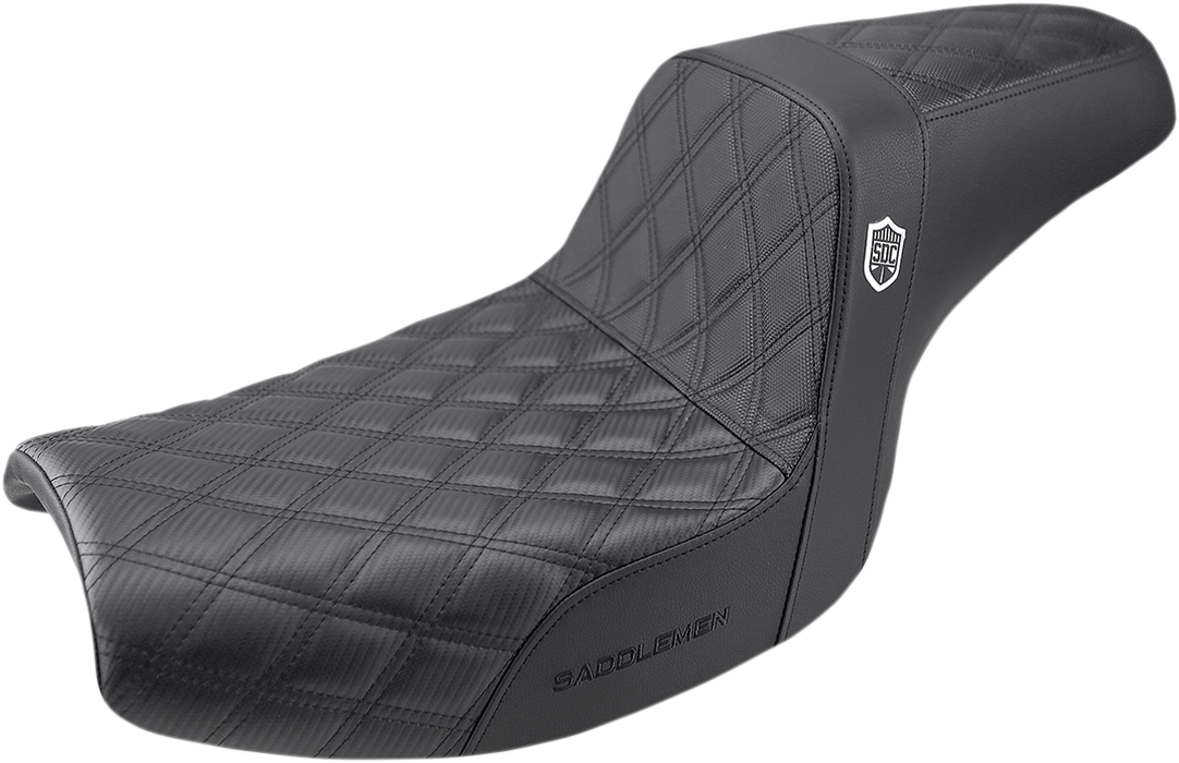 Pro Series SDC Performance Seat - w/o Backrest - Lattice Stitch/Lumbar Gripper - FXR '82-'00