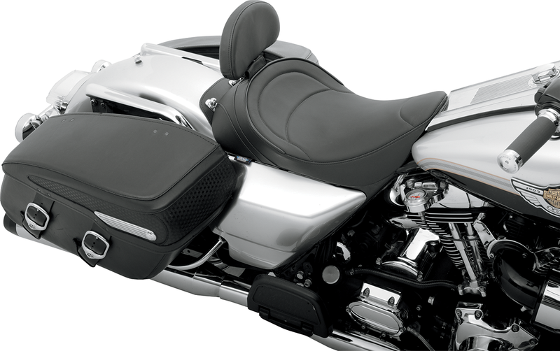 Solo Seat - Mild Stitched - Driver Backrest - FLH '97-'07