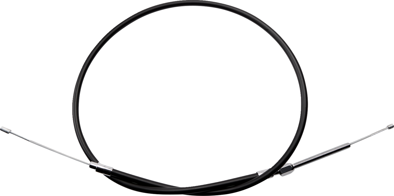 High-Efficiency Black Vinyl Clutch Cable - 47-1/16"