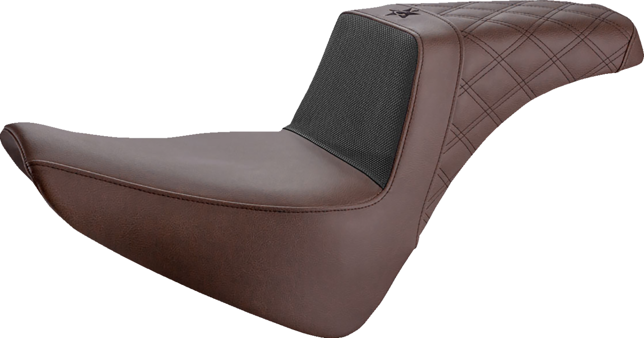 Unknown Industries Seat - Front Carbon Fiber/Black Gripper Lumbar/Rear Lattice Stitch - FL '18-'22