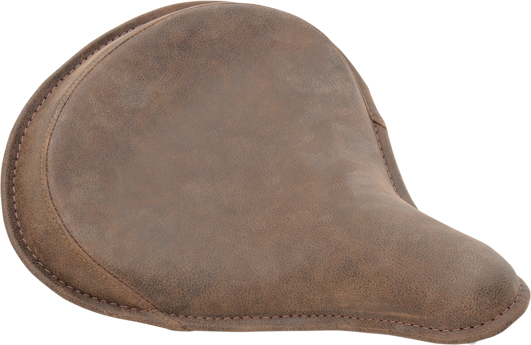 Seat - Spring Solo - Large - Distressed Brown Leather/Perimeter Stitch