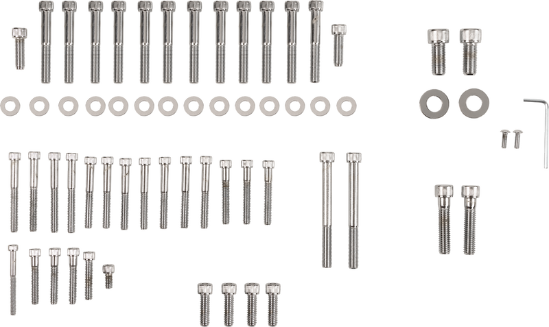 Motor Bolt Set - Knurled/Socket-Head - XL
