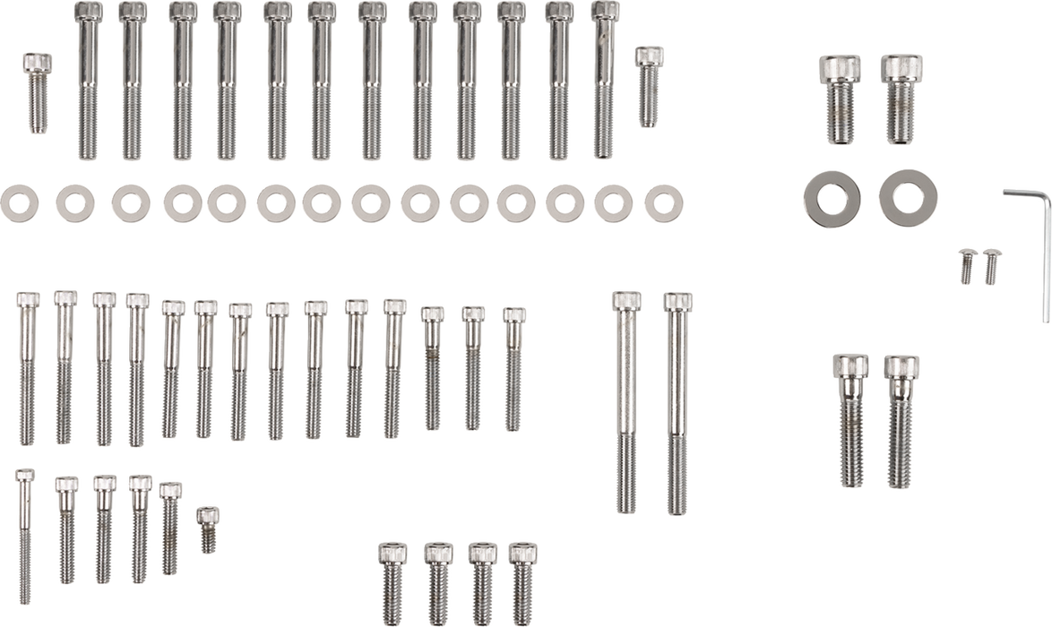 Motor Bolt Set - Knurled/Socket-Head - XL