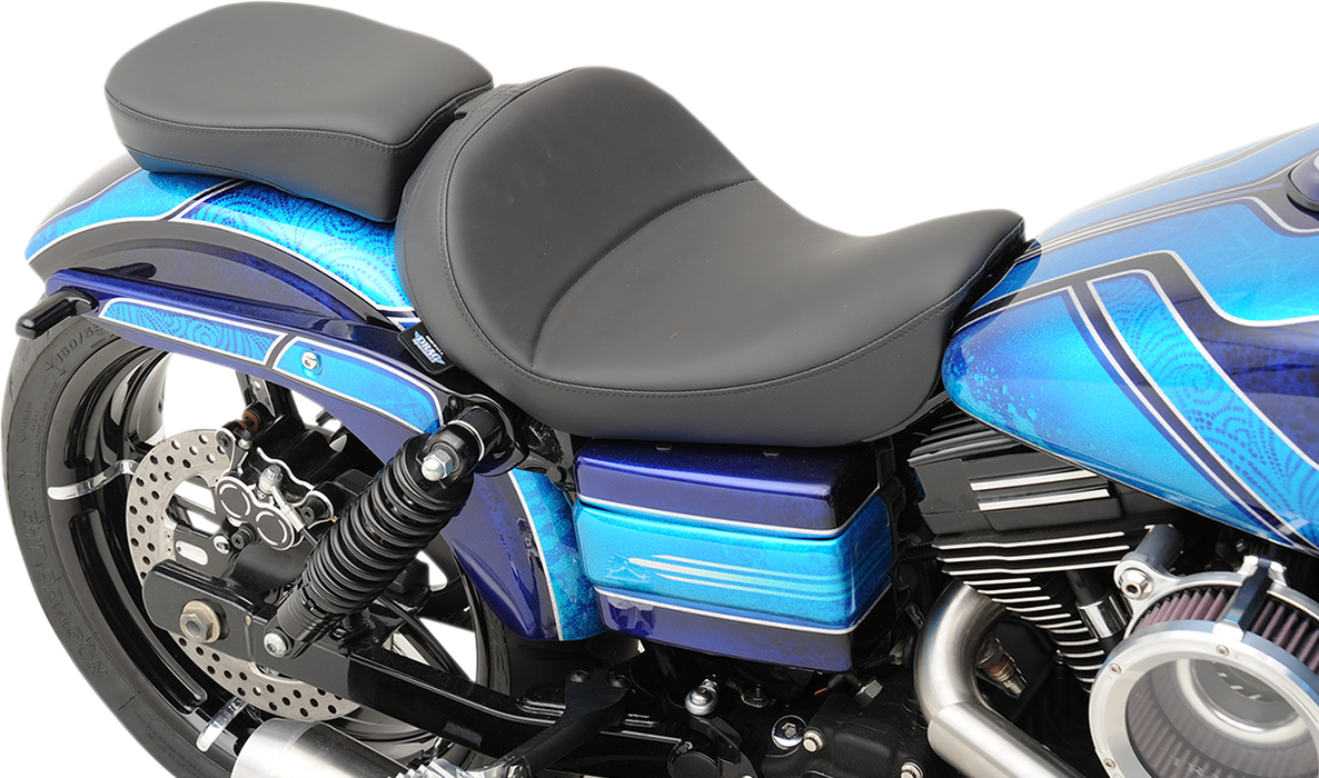 Solo Seat - Mild Stitched - Driver's Backrest - FXD/FLD '06-'17