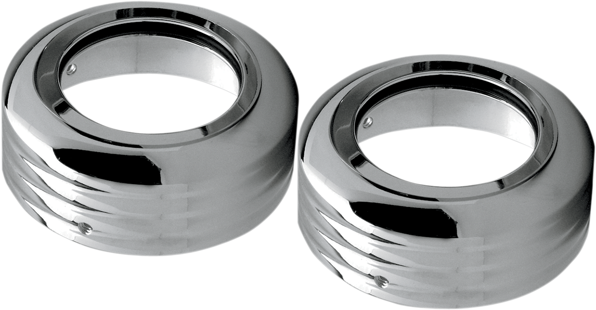 Fork Boots - 41 mm - Custom Billet - Ball-Milled