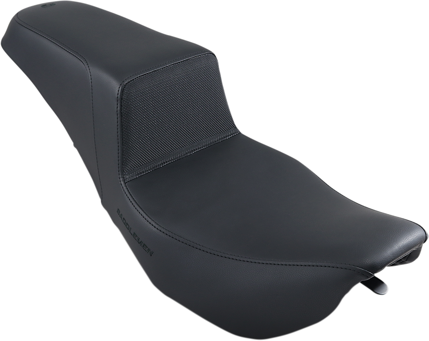 Step-Up Seat - Gripper - Black - FLHR/FLHX