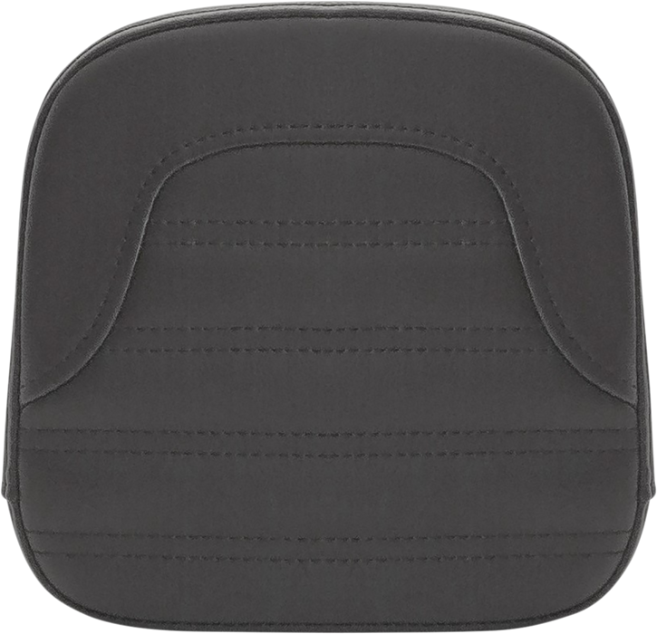 Sissy Bar Pad - Roll & Pleat - Black - FL '99-'23