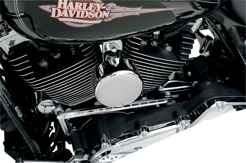 Round Horn Cover - Chrome