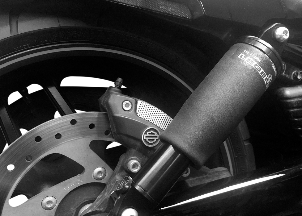 AIR-A V-Rod Adjustable AIR Suspension - Black - V-Rod