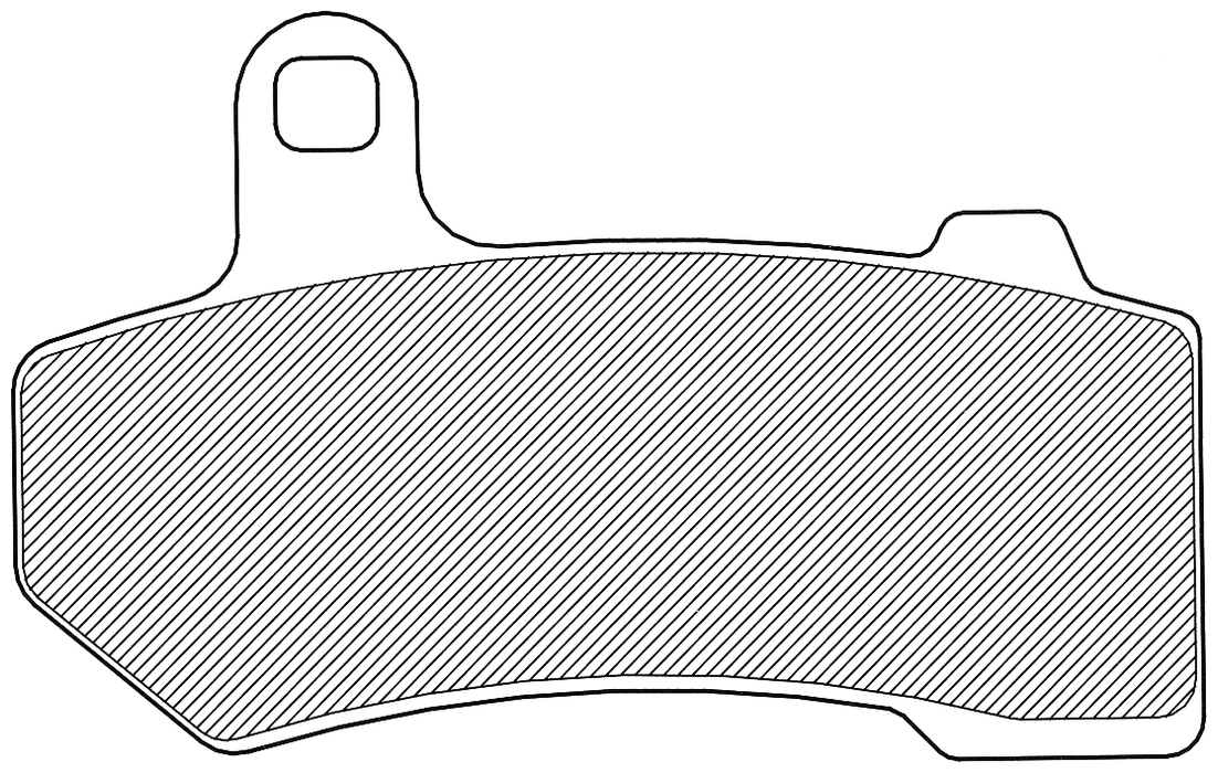 Semi-Metallic Brake Pads - Front/Rear - HD