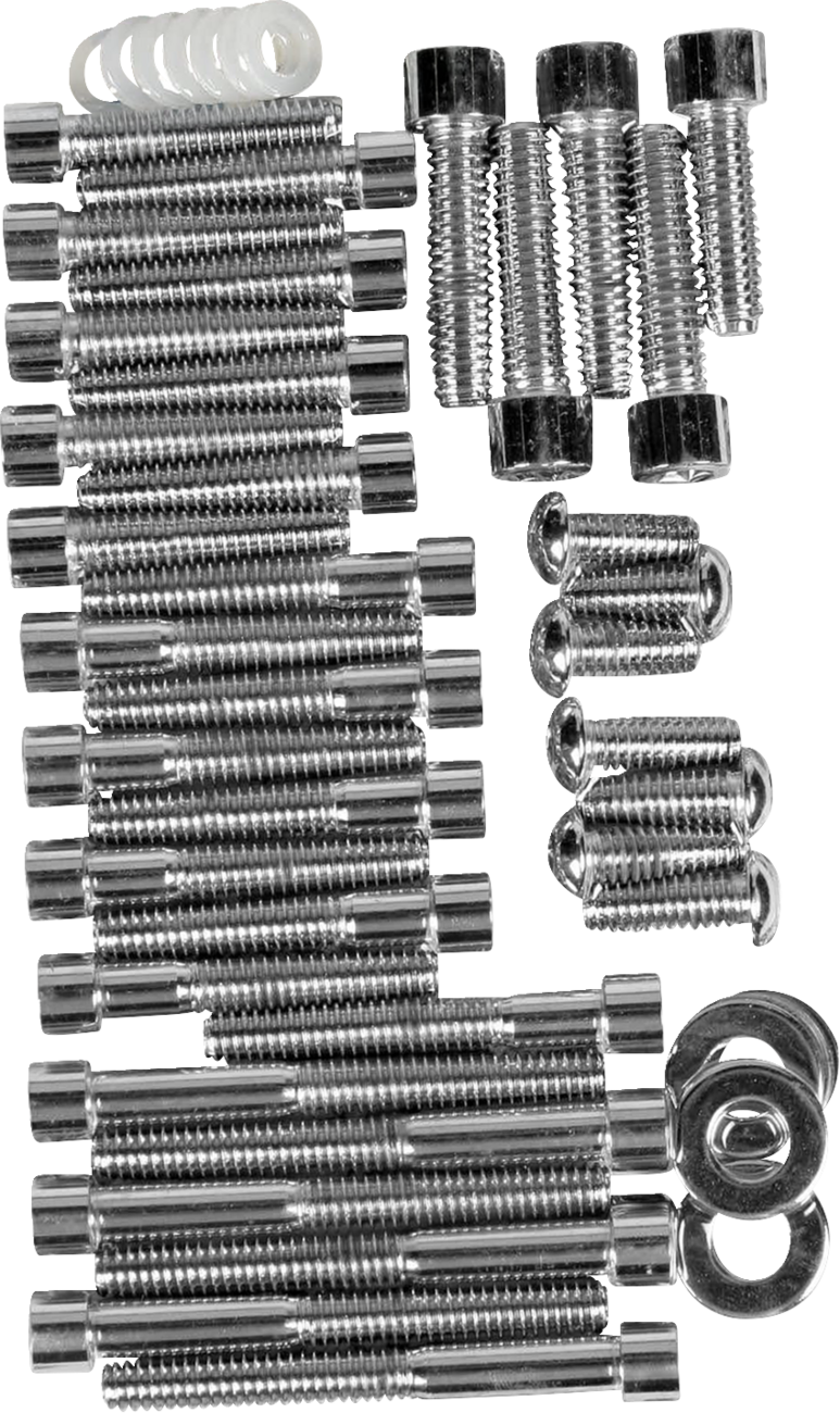 Bolt Kit - Cam/Primary/Transmission Cover - Socket-Head - FX