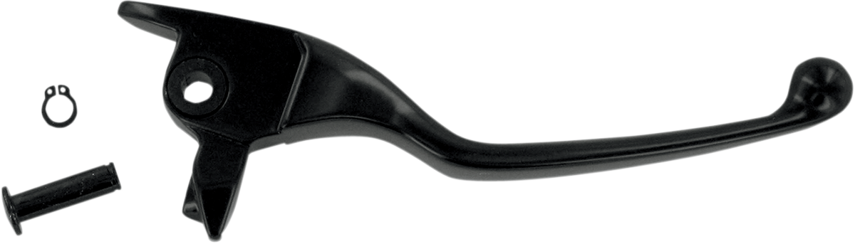 Wide Blade Replacement Brake Lever - Black