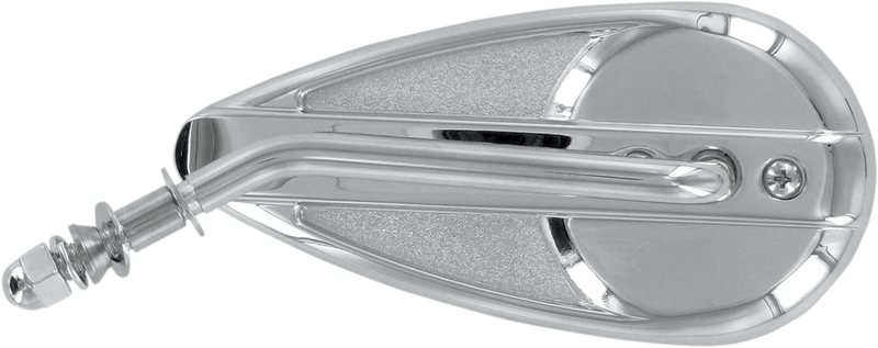 Mirror - Side View - Teardrop - Chrome - Left - Each