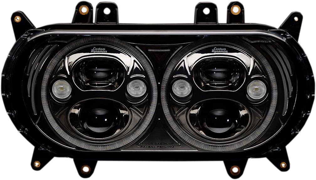 Headlight - Black - FLTR
