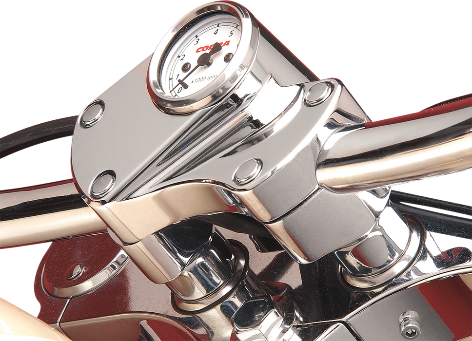 Buffalo Billet Aluminum Handlebar Risers - 1-1/2" - Chrome